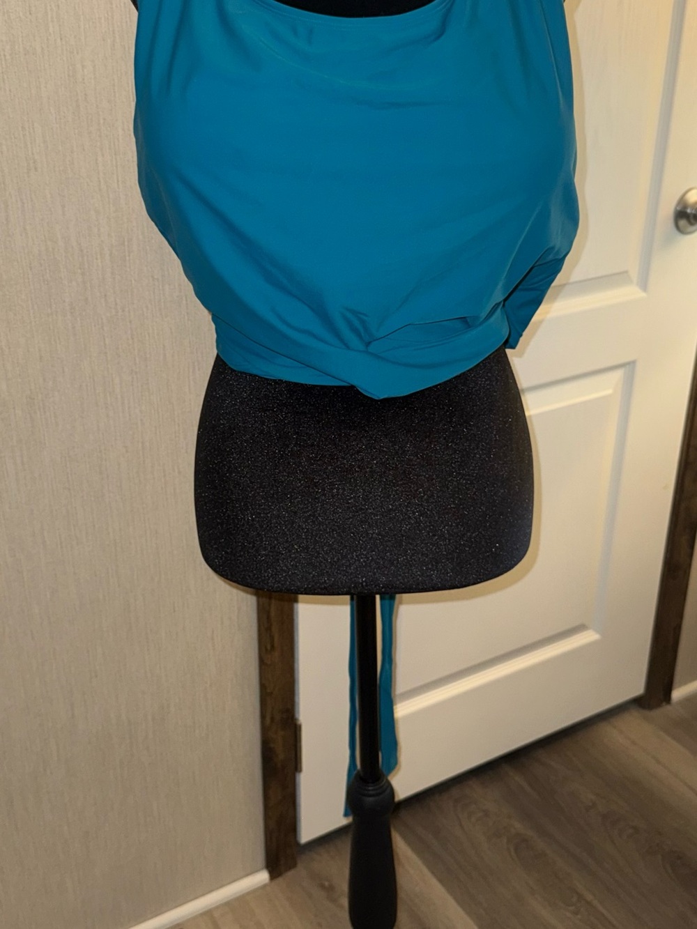 Women's Teal Swim Bikini Top - Tank Style
